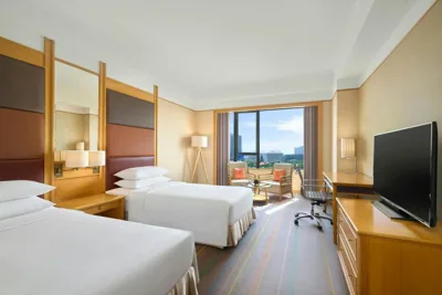 Chambre Deluxe River 2 lits simples — Renaissance Riverside Hotel Saigon